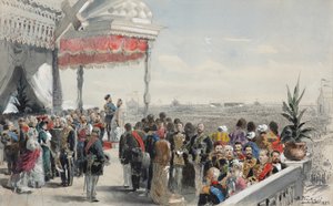 Festivités publiques après le couronnement de l