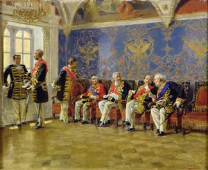 En attendant une audience, 1904 - Vladimir Egorovic Makovsky