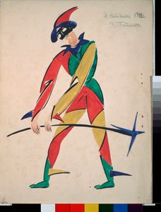 Arlequin, Design pour un costume de fantaisie
