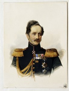 Portrait du prince Alexey Fyodorovich Orlov - Vladimir Ivanovich Hau