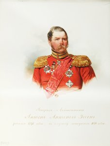 Portrait du général Anton Antonovich von Essen - Vladimir Ivanovich Hau