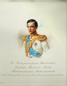 Portrait du grand-duc Konstantin Nikolaevich de Russie (de l