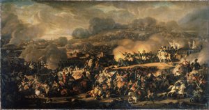 La Bataille des Nations à Leipzig (Allemagne) en octobre 1813 - Vladimir Ivanovich Moshkov