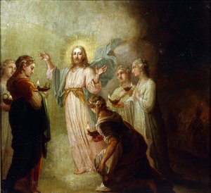 La parabole des vierges folles et des vierges sages - Vladimir Lukich Borovikovsky