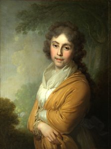 Portrait de la comtesse Natalia Ivanovna Kurakina, 1795 - Vladimir Lukich Borovikovsky