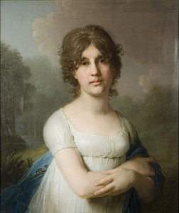 Portrait de la comtesse Yekaterina Gavriilovna Gagarina 1783-1861, 1801 - Vladimir Lukich Borovikovsky