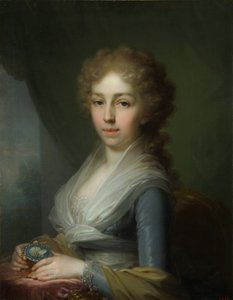 Portrait de la grande-duchesse Élisabeth Alexeïevna 1779-1826, 1795 - Vladimir Lukich Borovikovsky