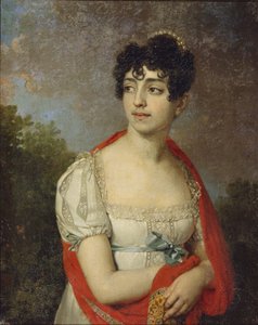 Portrait de la princesse Maria Fyodorovna Baryatinskaya, 1807 - Vladimir Lukich Borovikovsky