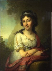 Portrait de Yekaterina Vasilyevna Torsukova, 1795 - Vladimir Lukich Borovikovsky
