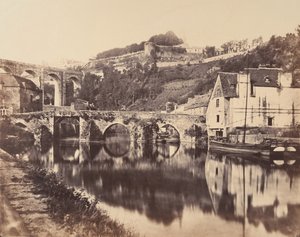 Port de Dinan, Bretagne, 1856 - WA Mansell
