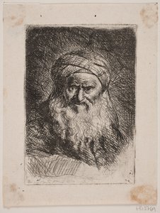 Vieil homme avec turban