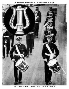 Musicien, Royal Marines, 1937