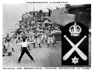 Instructeur de formation physique et récréative, 1ère classe, 1937