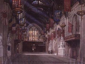 Intérieur du Guildhall - W.D. Radcliffe Beresford