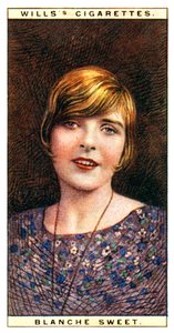 Blanche Sweet 1896-1986, actrice américaine, 1928