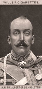 H.H, PR. Albert de SG-Holstein, 1908 - WD and HO Wills