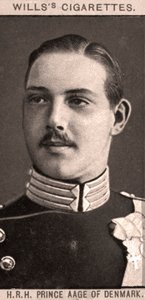 S.A.R. le prince Aage de Danemark, 1908 - WD and HO Wills