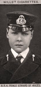 S.A.R. le Prince Edward de Galles, 1908 - WD and HO Wills