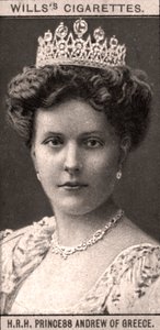 S.A.R. la princesse André de Grèce, 1908