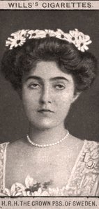 S.A.R. la Princesse héritière de Suède, 1908 - WD and HO Wills
