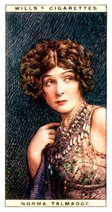 Norma Talmadge, actrice américaine, 1928