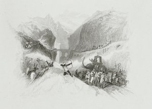 Hannibal (247-183 av. J.-C.) traversant les Alpes - W.R. Smith