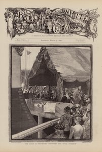La reine Victoria baptisant le Royal Sovereign