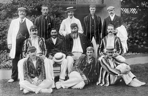 Gentlemen XI pour le match contre les Players au Lords Cricket Ground, Londres, 1899