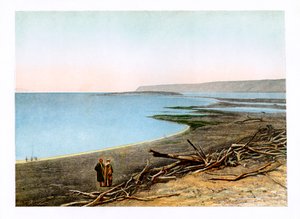La mer Morte, vers 1870 - W. Dickens