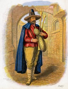 Musicien italien, 1809