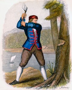 Bûcheron norvégien, 1809