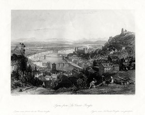 Lyon, France, 1875 - W Floyd