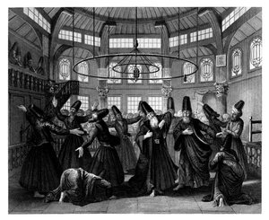 La danse des derviches, vers 1870
