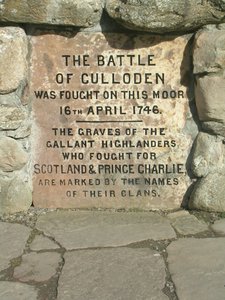 Mémorial du champ de bataille de Culloden Moor, début du 21e siècle