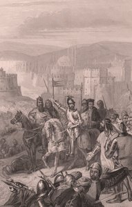 Le maréchal de Boucicaut force le sultan Bayezid à arrêter le siège de Constantinople - John Ward Dunsmore