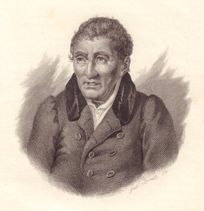 Portrait du poète italien Jacopo Vittorelli (1749-1835), gravure sur cuivre par Bonatti - John Ward Dunsmore