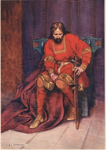 Le roi parle de faire tuer Hamlet, de 