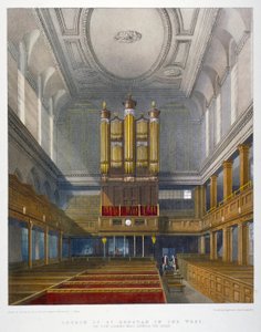 Intérieur, vue vers l