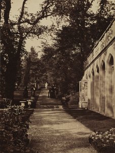 Orangerie et jardin de fleurs à Singleton, Glamorganshire - W. Graham Vivian