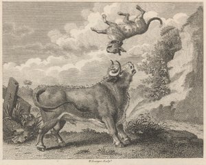Le taureau et le mâtin