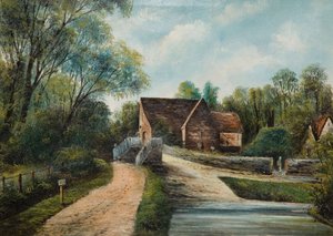 The Dingles, Sarehole, près de Moseley, 1906 - W H Robinson