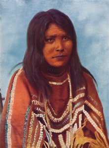 Une femme indienne Sarcee - W. Hanson Boorne