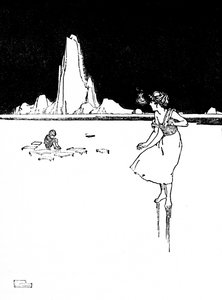 Elle entra dans le grand hall froid et vide, vers 1930