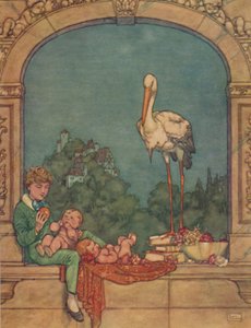 Nous lui apporterons deux petits, un frère et une sœur, vers 1930