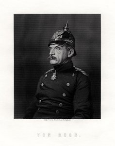 Albrecht Theodor Graf Emil von Roon, soldat et politicien prussien, 19ème siècle - W. Holl