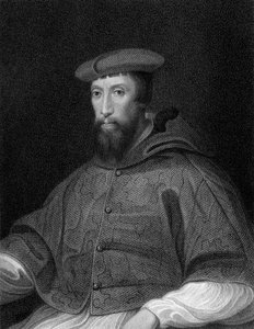Cardinal Reginald Pole, archevêque de Canterbury, 1500-1558 - W. Holl