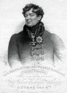 George IV, roi du Royaume-Uni et de Hanovre, 19e siècle - W. Holl