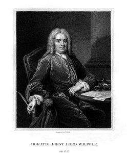 Horatio Walpole, 1er Baron Walpole de Wolterton, diplomate et homme politique anglais, 1831 - W. Holl
