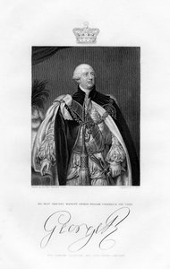 Roi George III de Grande-Bretagne - W. Holl