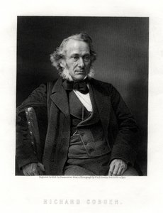 Richard Cobden, fabricant britannique, homme politique radical et libéral, XIXe siècle - W. Holl